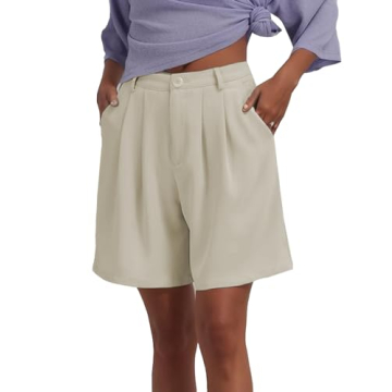Famulily Women's High Waist Bermuda Shorts - Chic Summer Essentials