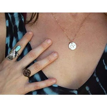 Elegant Taurus Zodiac Necklace - Gold Filled Astrology Jewelry