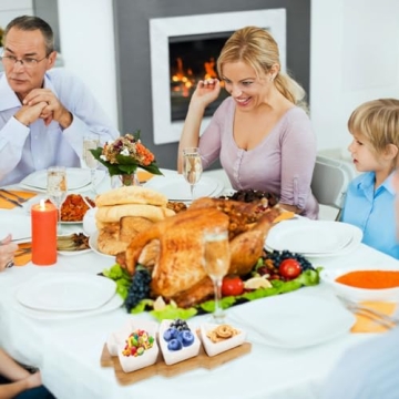 Angoily Christmas Tree Platter Serving Tray for Holidays