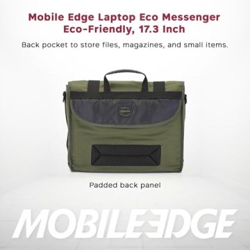 Mobile Edge ECO Laptop Messenger Bag for 17.3" Laptops