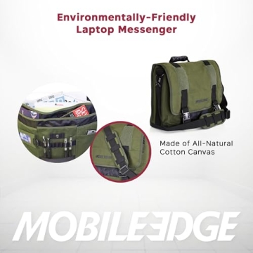 Mobile Edge ECO Laptop Messenger Bag for 17.3" Laptops