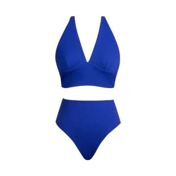 Stylish CUPSHE Women's High Waisted Bikini Set Swimwear