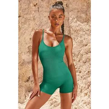 YIOIOIO Seamless Jumpsuit for Women - Yoga Ready & Comfy