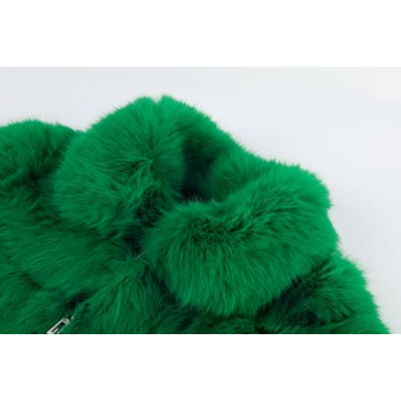 Chic Faux Fur Cropped Jacket for Women Winter Style