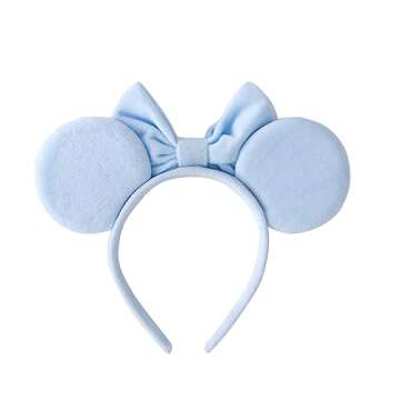 PAITTY Pearl Mouse Ears Bow Headbands for Girls Kids Sparkle Hair Band Ear Headband Party Princess T...