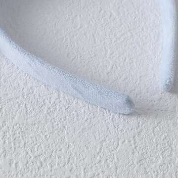 PAITTY Pearl Mouse Ears Bow Headbands for Girls Kids Sparkle Hair Band Ear Headband Party Princess Trip Cosplay Costume Decor (Sky Blue Flower)