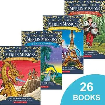 Magic Tree House 55 Book Mega Set - Ages 7-10, Educational Fun!