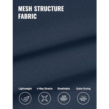 CRZ YOGA Men's Lightweight Joggers with Zip Pockets