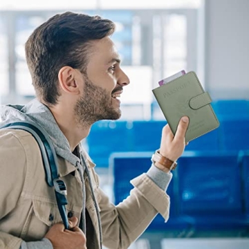 Stylish TIGARI Passport Holder with RFID Protection