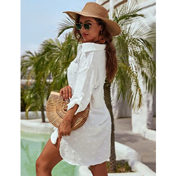 Chic Blooming Jelly Women’s Beach Cover-Up for Summer