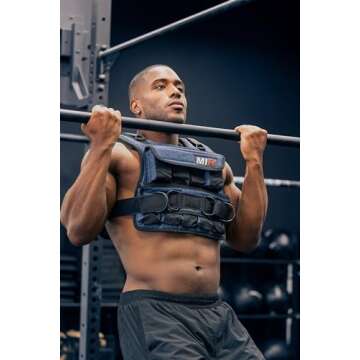 MiR Air Flow Adjustable Weighted Vest, 20 lb
