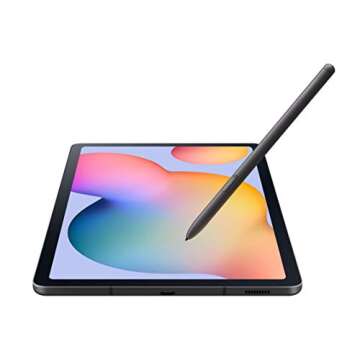SAMSUNG Galaxy Tab S6 Lite 10.4" 64GB Android Tablet w/Long Lasting Battery, S Pen Included, Slim Me...