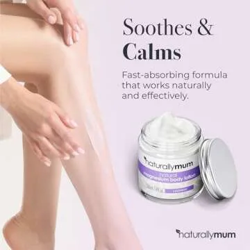 NaturallyMum Magnesium Lotion for Sleep & Skin Support