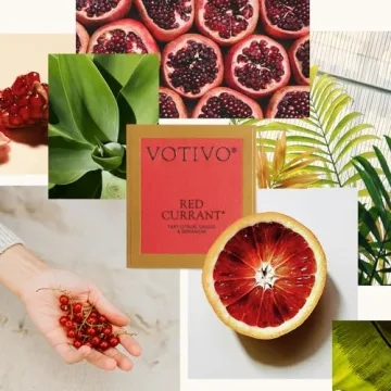 Votivo Red Currant Candle - Luxurious Scented Candle