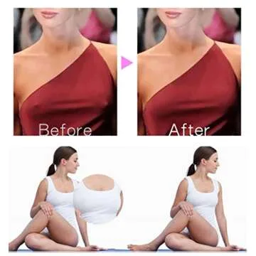 Nippleless Cover, 20 Pairs Nipple Covers Self-Adhesive Disposable Bra Gel Petals Pad Pasties (Beige 10 Pairs + Black 10 Pairs)