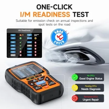 Foxwell NT301 OBD2 Scanner with Live Data & Easy Use