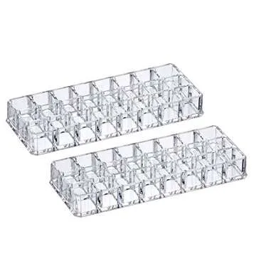 Amazing Abby 24-Slot Acrylic Lipstick Organizer Pack