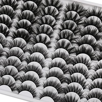 30 Pairs ALICE False Eyelashes - 20MM Fluffy Collection