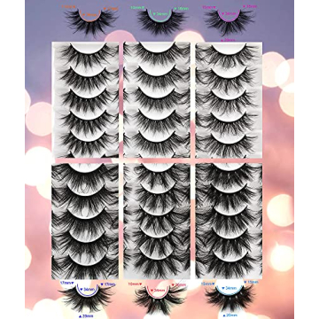 30 Pairs ALICE False Eyelashes - 20MM Fluffy Collection