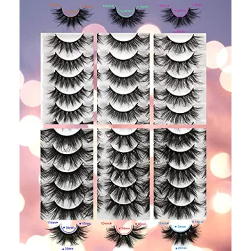 30 Pairs ALICE False Eyelashes - 20MM Fluffy Collection