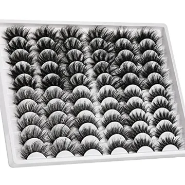 30 Pairs ALICE False Eyelashes - 20MM Fluffy Collection