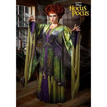 Fun Costumes Authentic Hocus Pocus Winifred Sanderson for Women - S