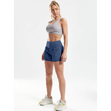 CADMUS 2 in 1 Women's Workout Shorts with Pockets