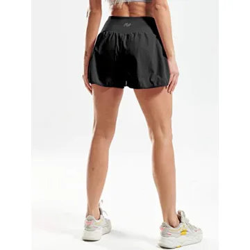 CADMUS 2 in 1 Women's Workout Shorts with Pockets