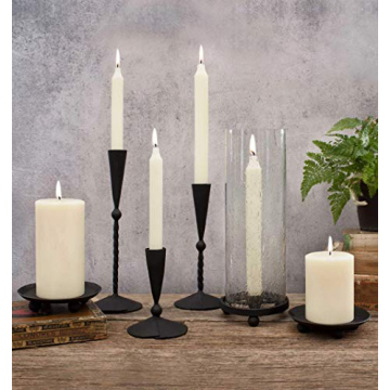 Handcrafted Iron Taper Holder by Northern Lights Blacksmith