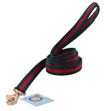 Premium Dog Leash with Luxury Style, Soft Durable Dog Leashes, Walking Training Leash for Small Medi...