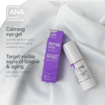 Peptide Eye Gel: Natural & Organic Under Eye Treatment