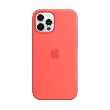 Apple iPhone 12 Silicone Case with MagSafe Pink Citrus