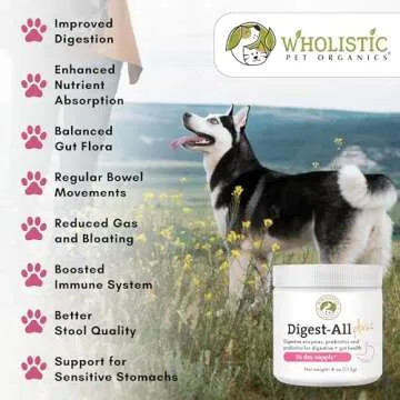 Wholistic Digest-All Plus Probiotics for Dogs & Cats - 4 Oz