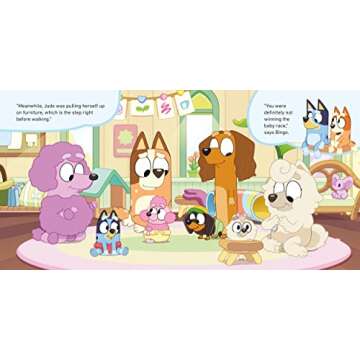 Bluey: Baby Race - Fun Family Board Game for Kids