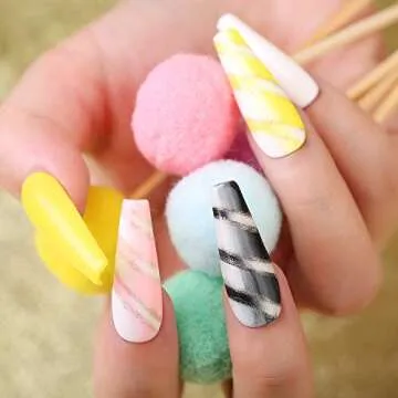 MEFA 18 Pcs Soak Off Gel Nail Polish, 16 Colors Gel + 1 Base Coat + 1 Top Coat(10ml/Bottle), UV Led Gel Polish Manicure Kit For Beginners Nail Art Salon Nail Design Set1