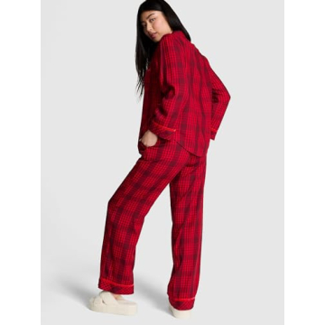 Cozy Flannel Pajama Set for Women | Victoria's Secret PINK