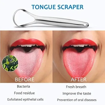 Cafhelp Tongue Scraper Pack for Fresh Breath and Hygiene