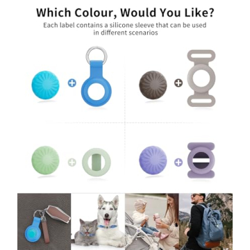 Air Tags 4 Pack - Find Your Keys, Luggage, Pet Easily