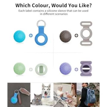 Air Tags 4 Pack - Find Your Keys, Luggage, Pet Easily