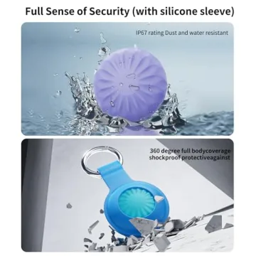 Air Tags 4 Pack - Find Your Keys, Luggage, Pet Easily