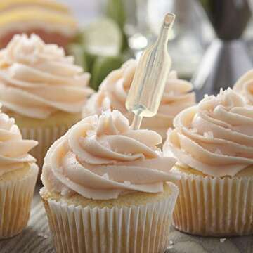 Wilton Bottle-Shaped Shot Tops Flavor Infusers, white