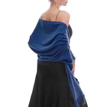 RIIQIICHY Women Winter Shawl Pashmina Scarves for Gifting