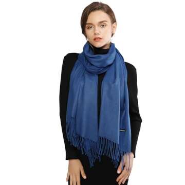 RIIQIICHY Women Winter Shawl Pashmina Scarves for Gifting