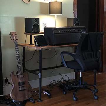 Niubid 20 Pack 3/4 inches Malleable Cast Iron Pipe Flange, Industrial Pipe Flanges for Threaded Black Pipes and Fittings, DIY Steampunk Industrial Vintage Style.