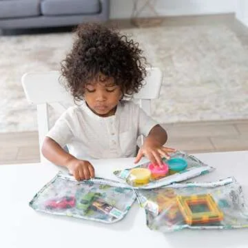 Bumkins TSA Approved Clear-Sided Travel Bags Set of 3