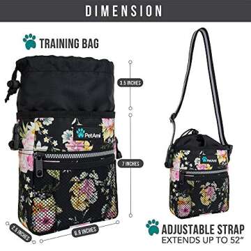 PetAmi Dog Treat Pouch for Training and Walking Essentials