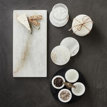 Elegant Alabaster Serving Tray - Perfect for Entertainers