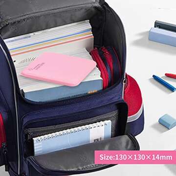 Ananko Pink Mask Storage Case for Travel and Organization