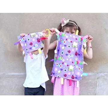 Baby Jack & Co Garden Lovey Tag Toys for Babies - Safe & Fun