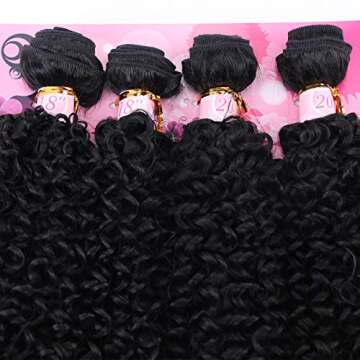 FRELYN Kinky Curly Hair Bundles for Gorgeous Styles